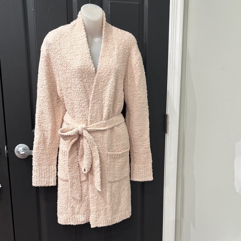 NWT SKIMS Cozy Knit Robe Soft Plush Wrap Cardigan Lounge — L/XL - Picture 3 of 9